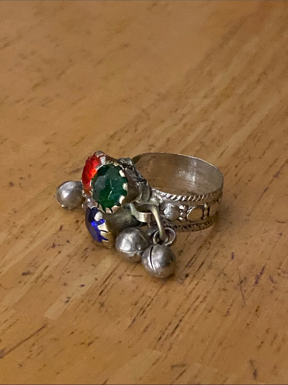 This vintage Afghan Kuchi tribal ring is crafted from sterling silver
